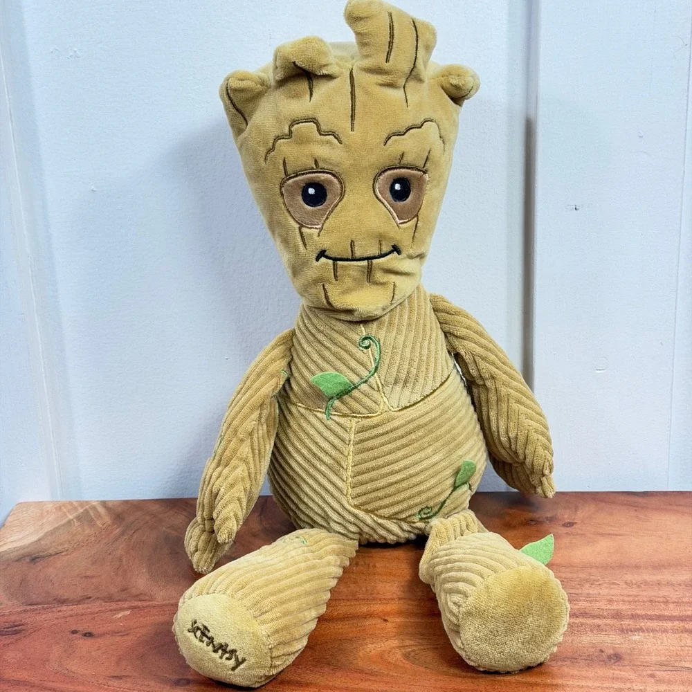Marvel Groot Scentsy Buddy Corduroy Plush with Nine Realms Scent Pak 16 Inch